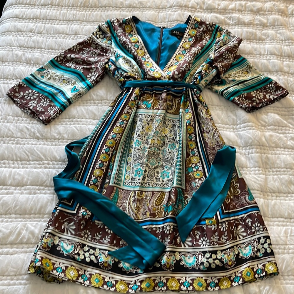 ABS silk dress - Size 12